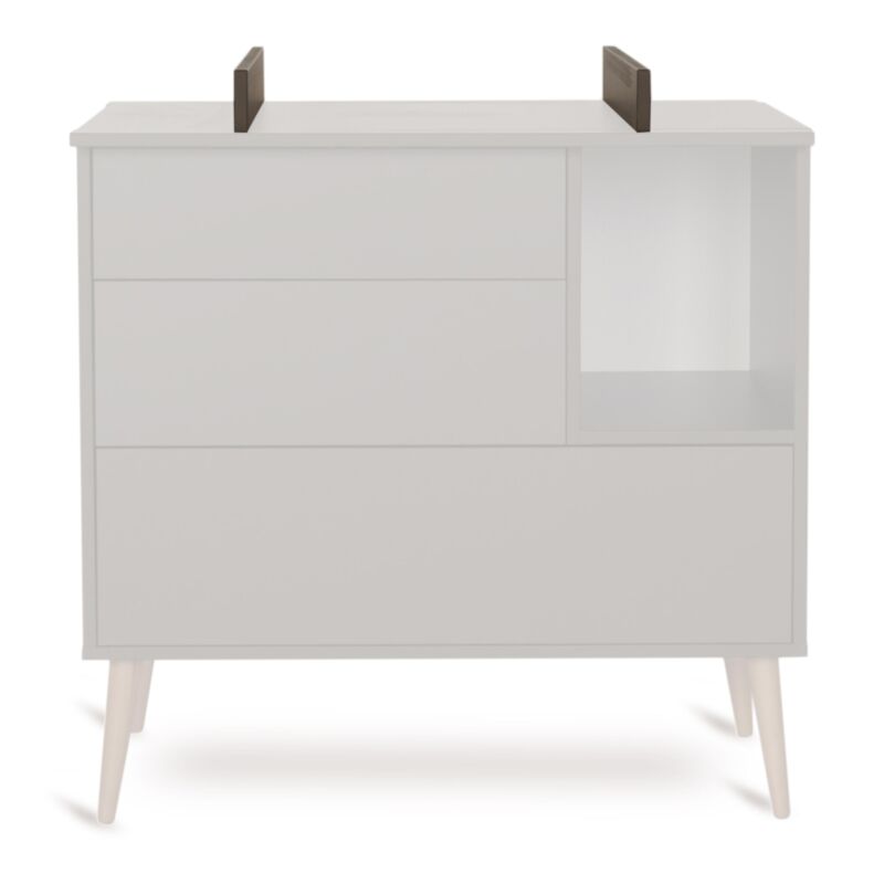 Quax Cocoon Matelas à langer pour commode Latte