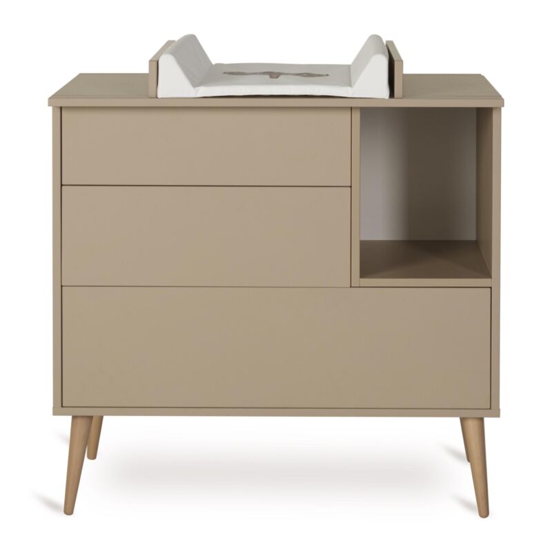 Quax Cocoon Matelas à langer pour commode Latte
