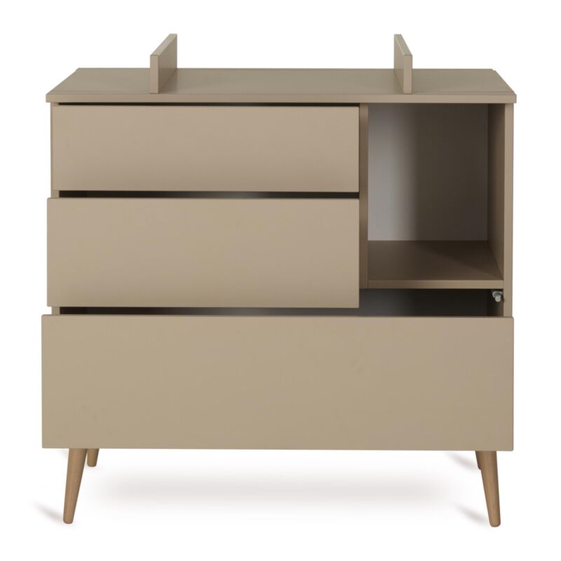 Quax Cocoon Matelas à langer pour commode Latte