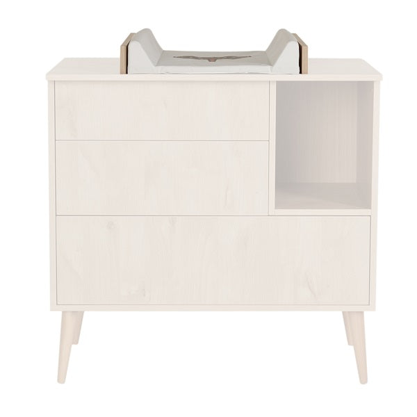 Quax COCOON Changing unit for chest of drawers Natural Oak
