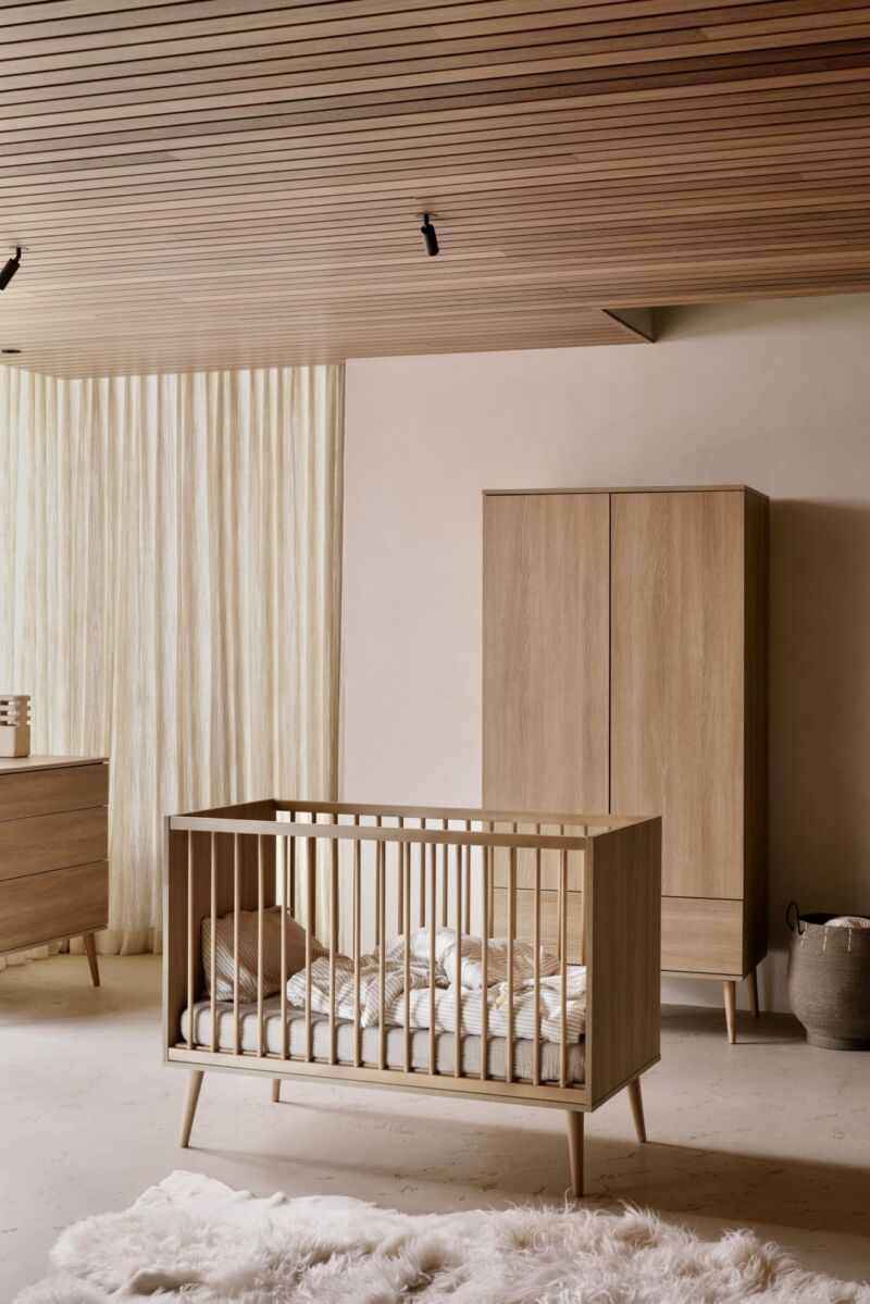 Quax Flow bed 60 x 120 Honey Ash