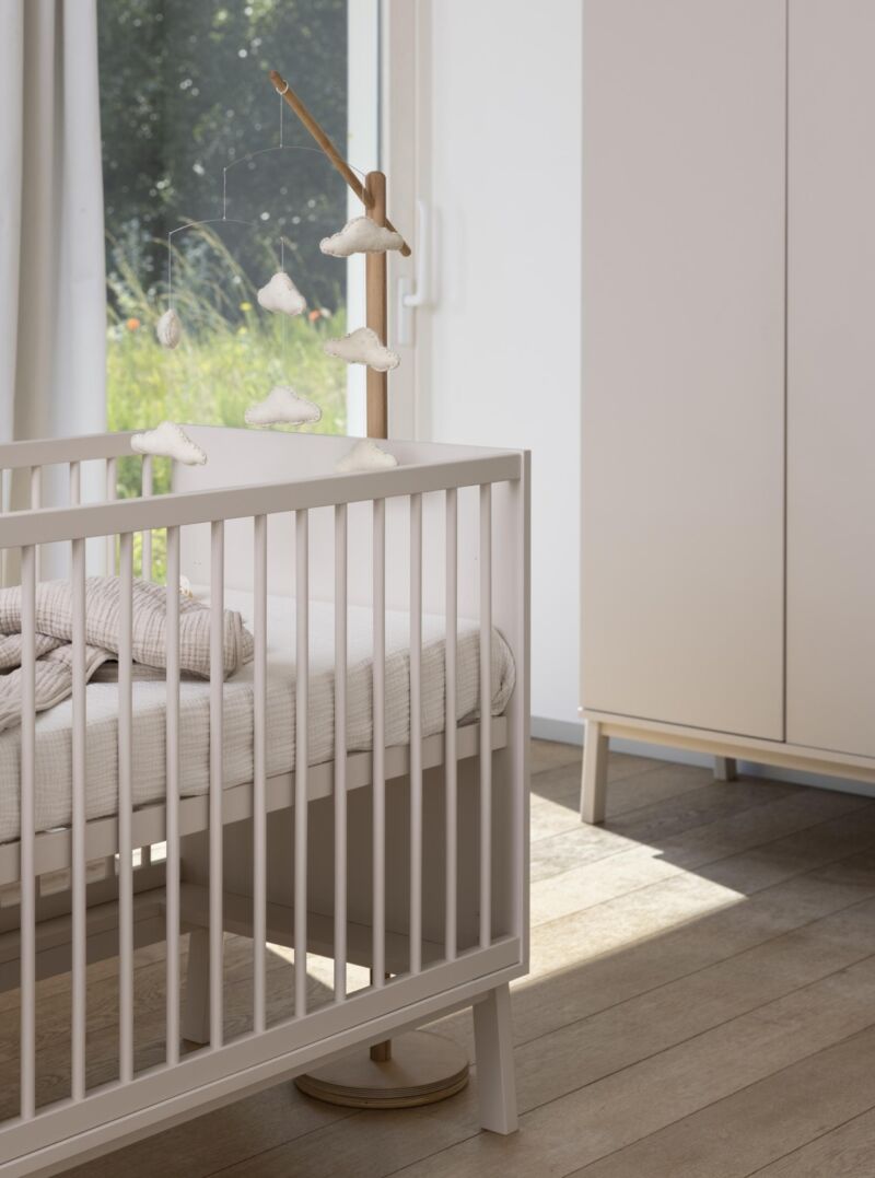 Quax Ashi bed 60x120 Clay