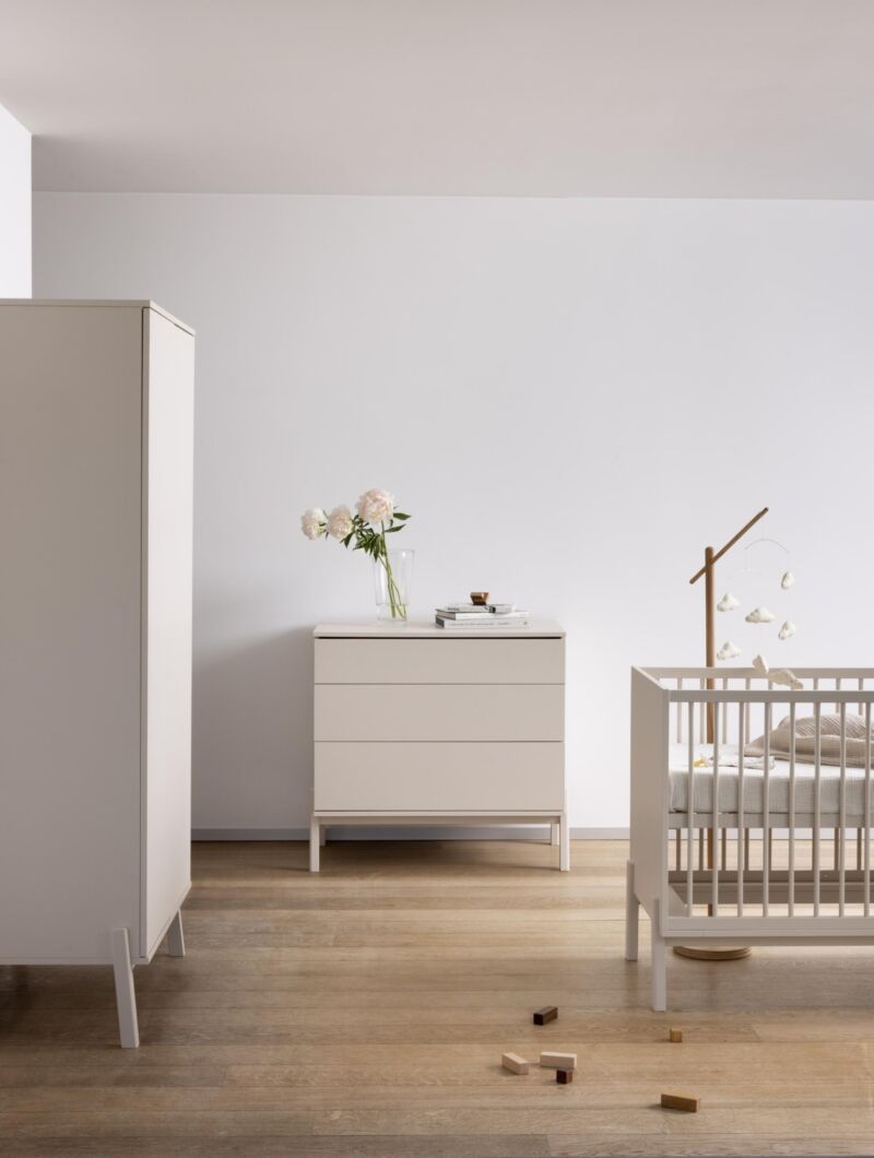 Quax Ashi Matelas à langer pour commode Clay