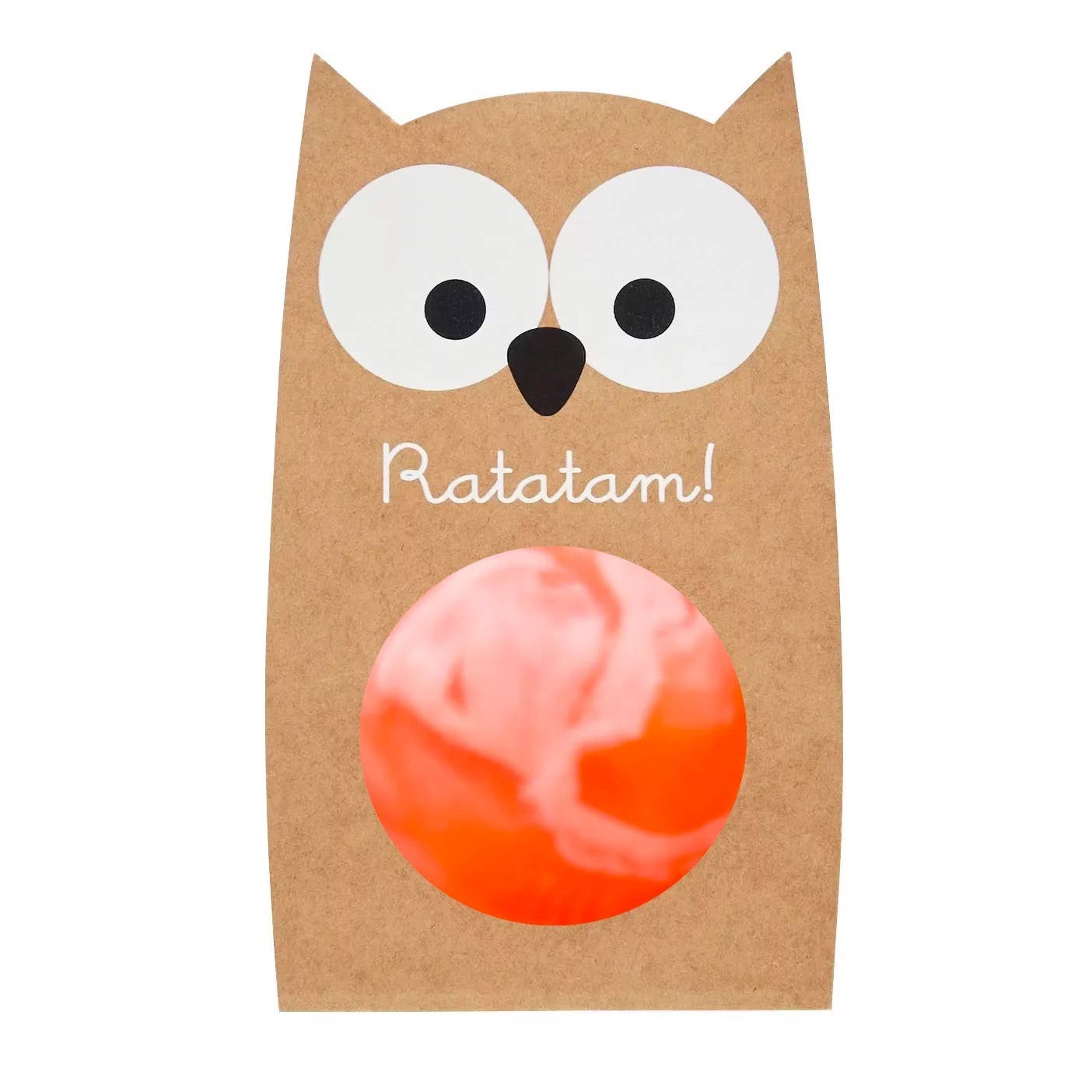 Owl orange 57 mm