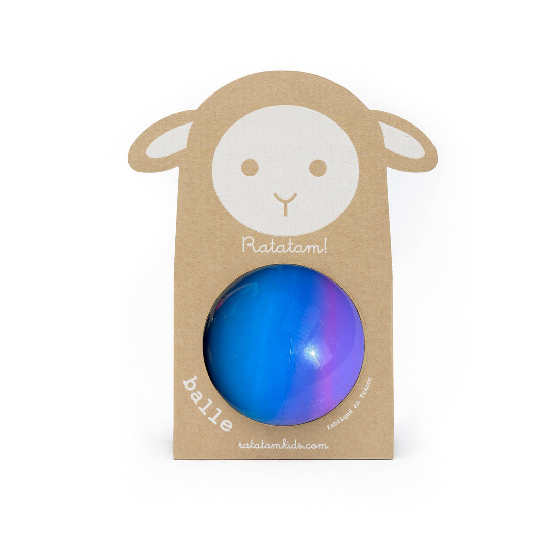 Ratatam Ballon KAugummi 10CM Violett&amp;Blau