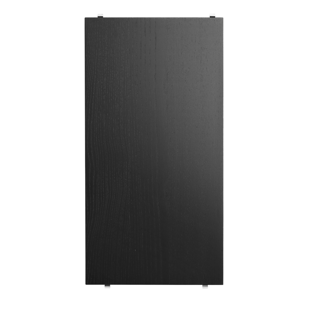 Shelf w58 x d30 cm Black stained ash