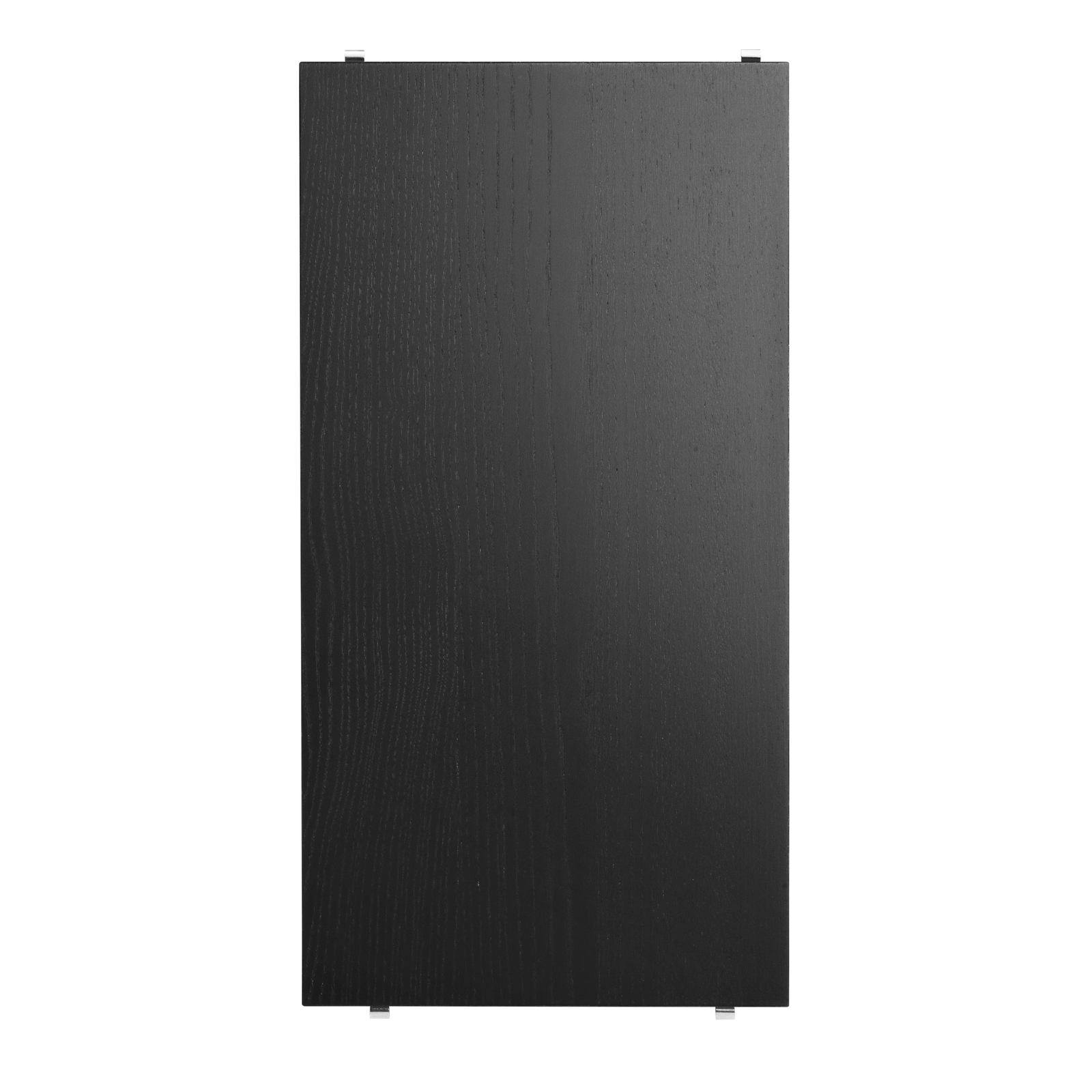 Shelf w58 x d30 cm Black stained ash