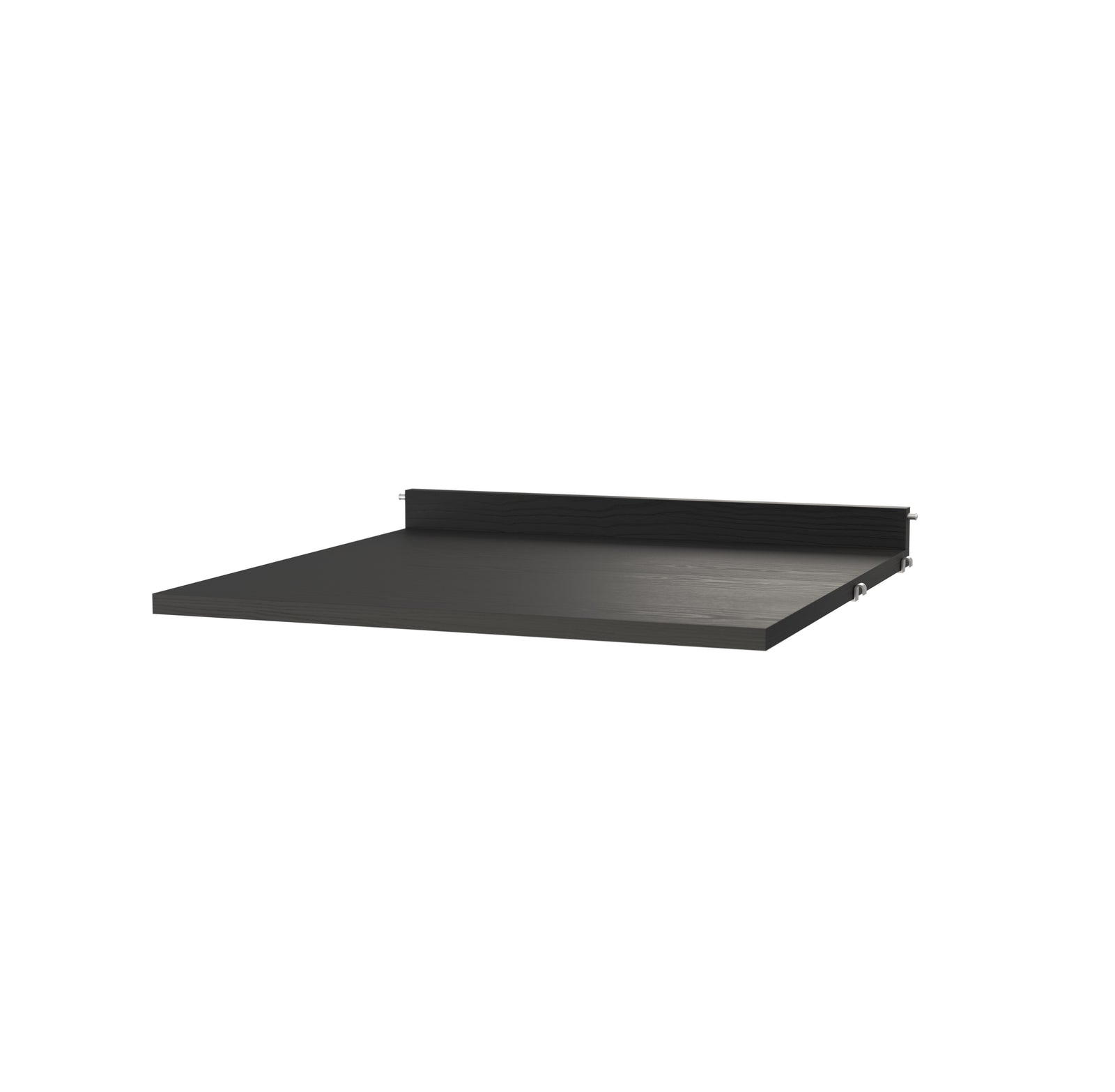 Work Desk w58 x d58 cm Black stained ash