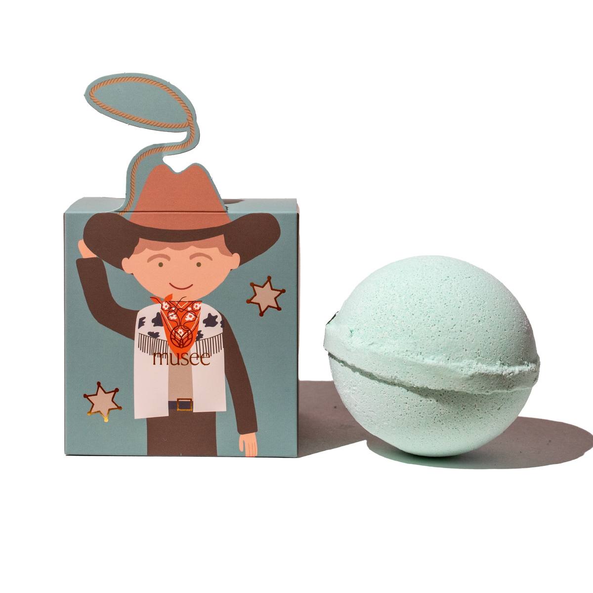 Musee bath bomb cowboy