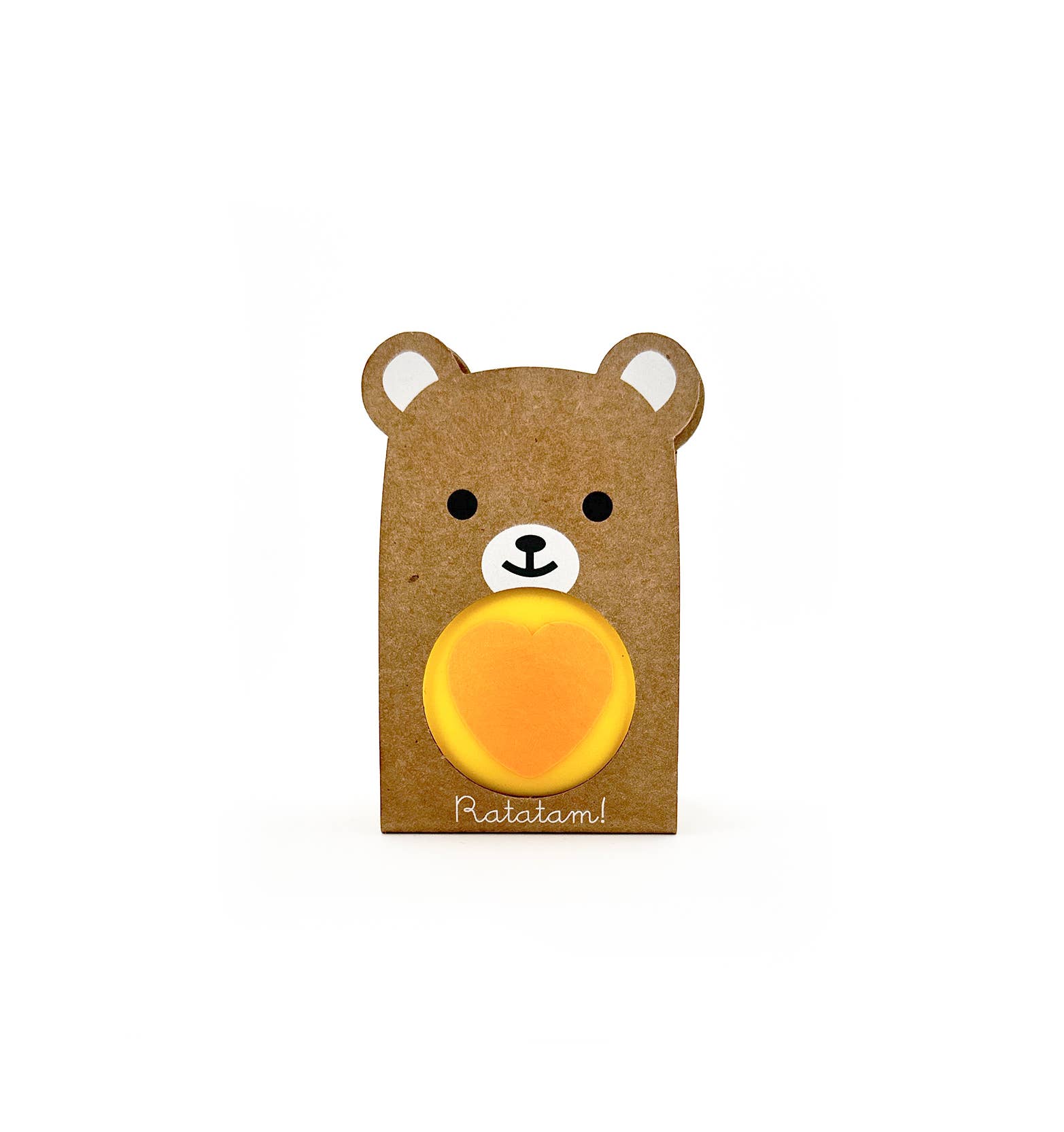 Bouncy ball bear yellow