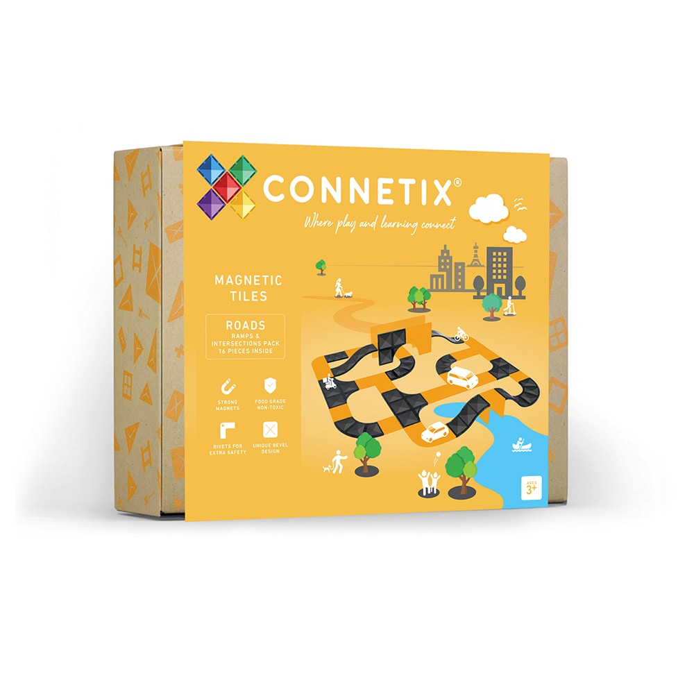 Connetix 16 pièces Road & Ramps Pack