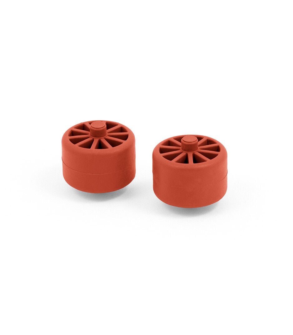 Stokke® Nomi® Set de roulettes anti-basculement, Orange brûlée