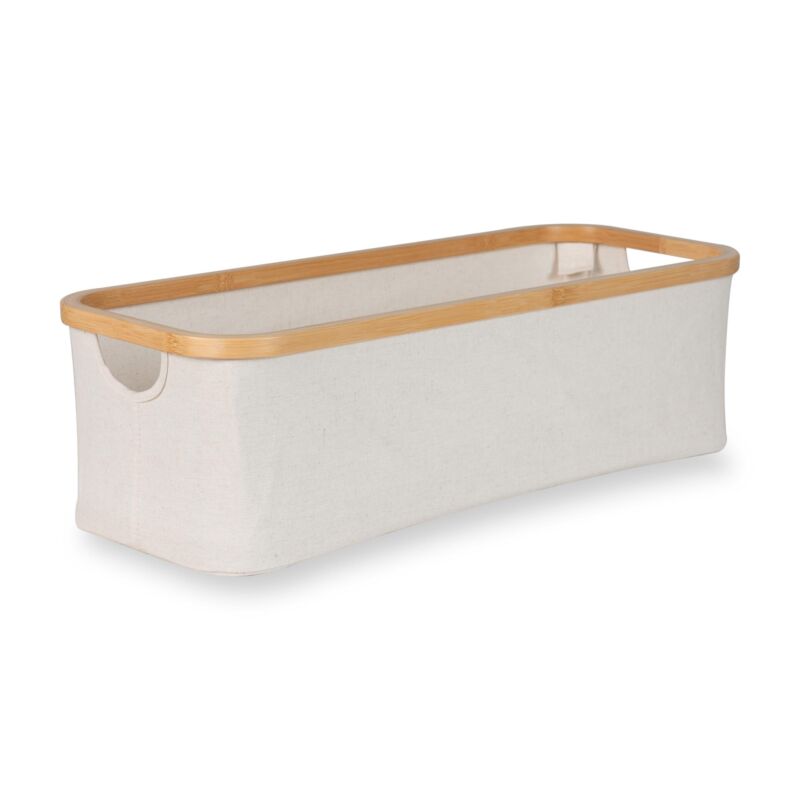 Cestino Quax XL per fasciatoio Bw/ bambù