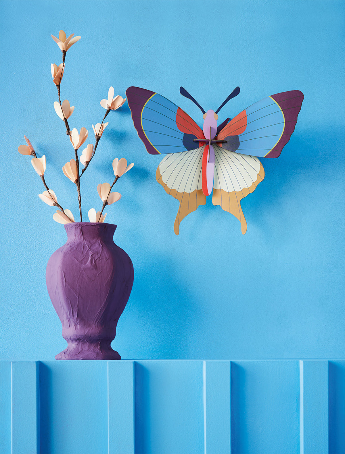 Studio Roof Plum Fringe papillon