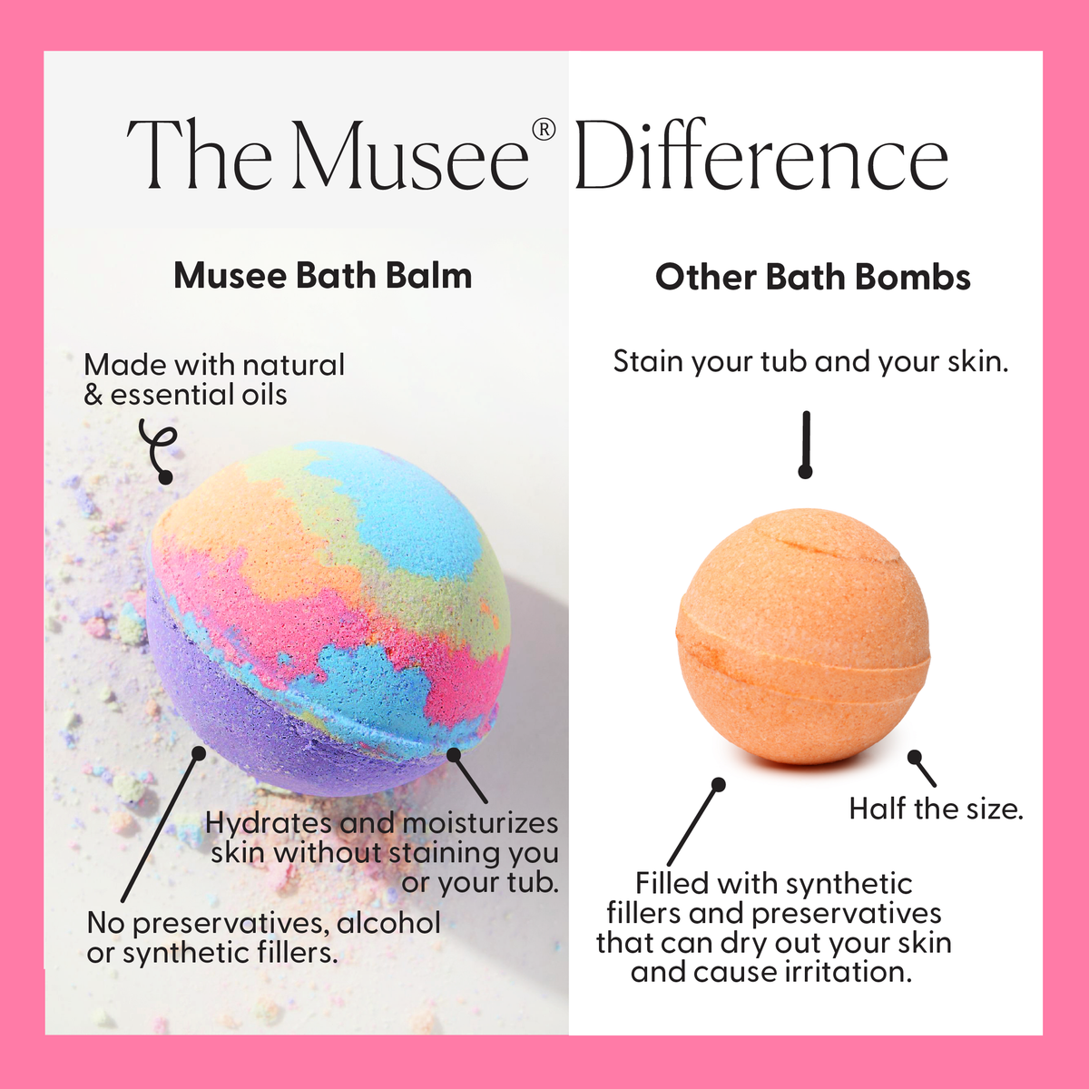 Musee bath bomb excavator