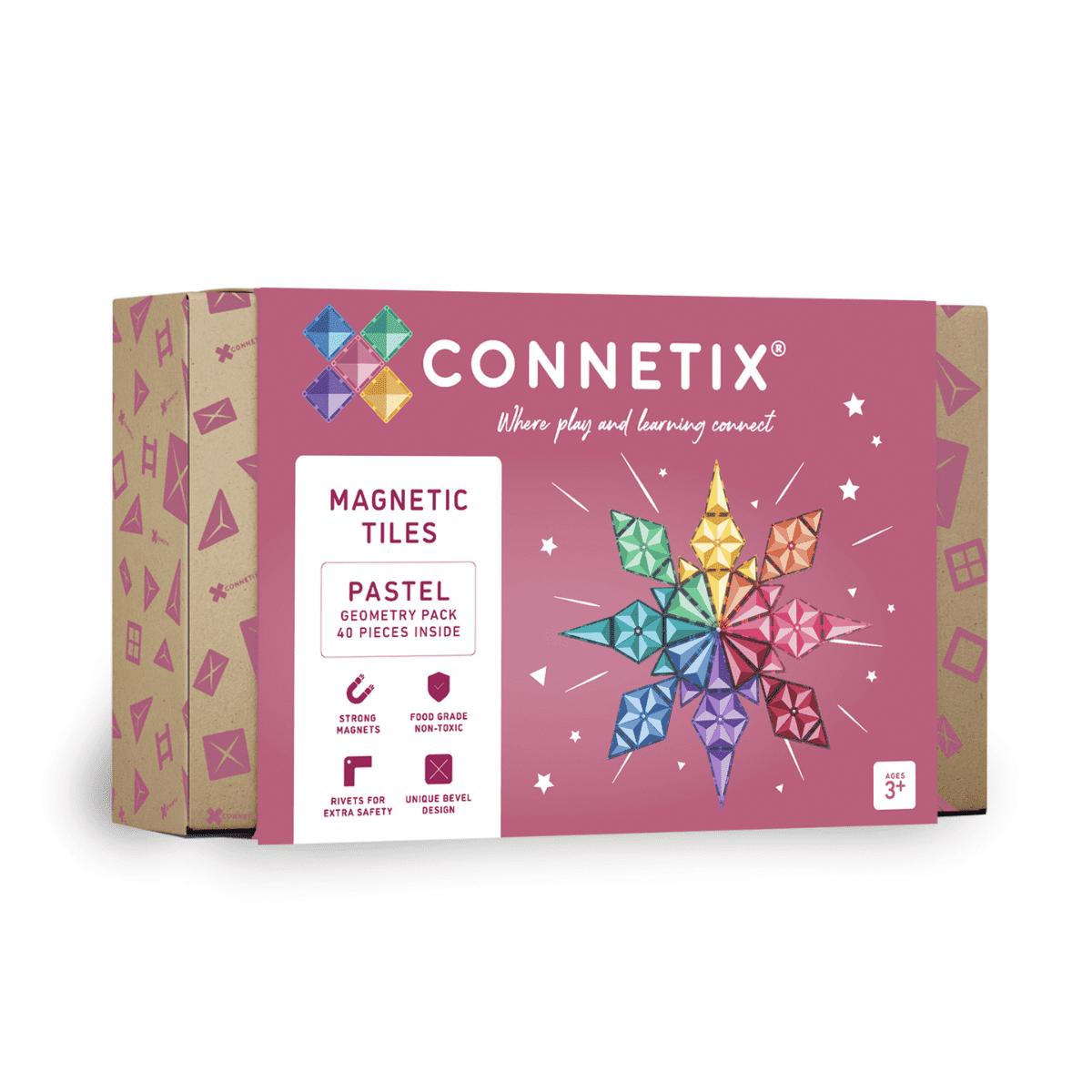 Connetix Geometry Pack 40 Pieces