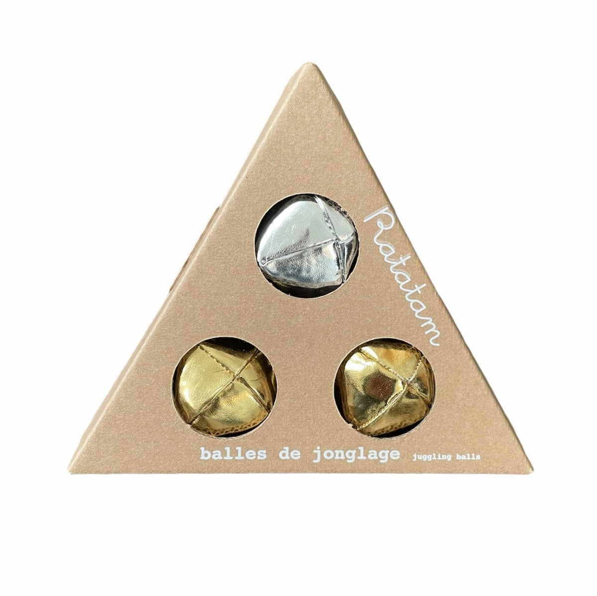 Ratatam Gold & Silber Jonglierball