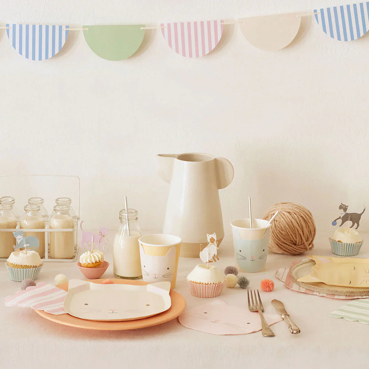 Gatti da decorazione per cupcake Meri Meri