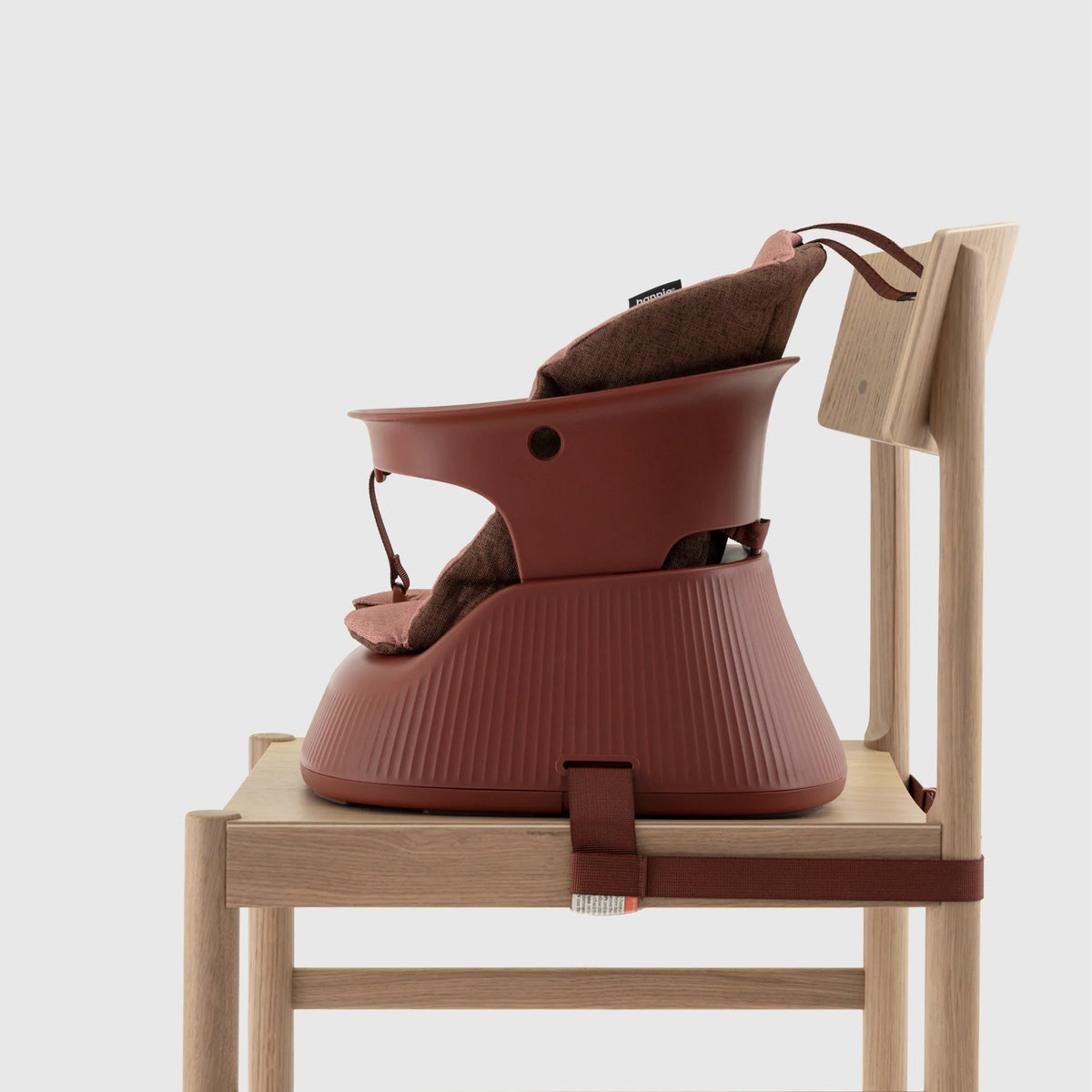 Seggiolone portatile Hannie rosso mogano