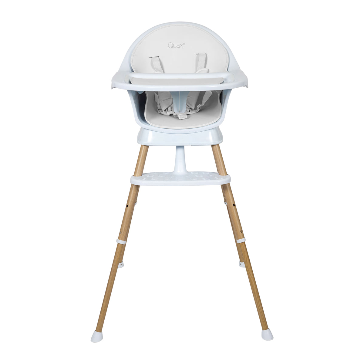 Quax Chaise haute Ultimo 3 Luxe blanc/naturel