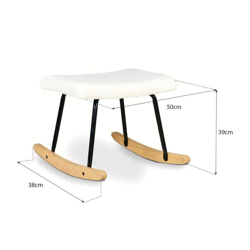 Quax stool Rocker Basic/ Nordic