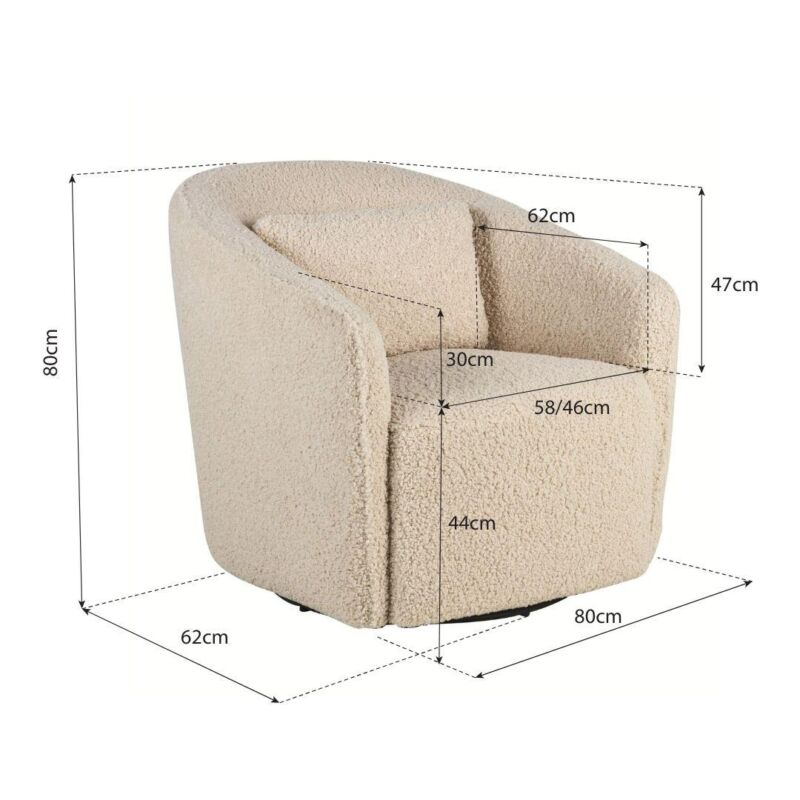Quax Gomi fauteuil pivotant et à bascule