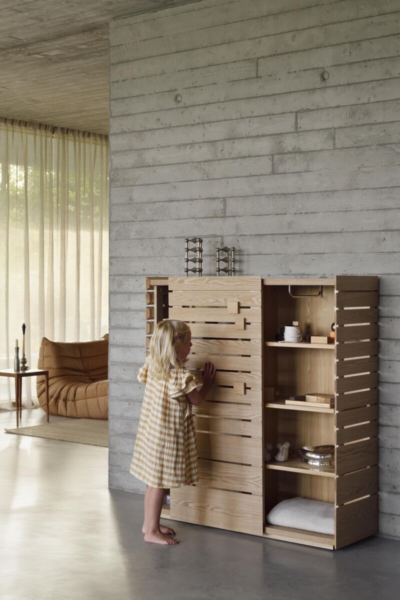 Quax Storage Chest Natural Ash