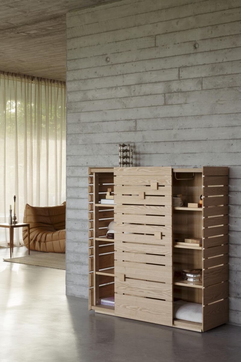 Quax Storage Chest Natural Ash