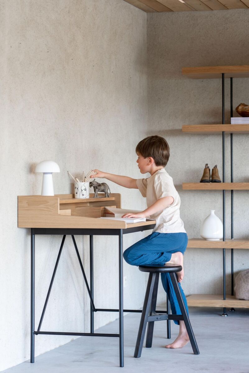 Quax Hai No Ki Bureau 120 x 60 x 75cm Frêne
