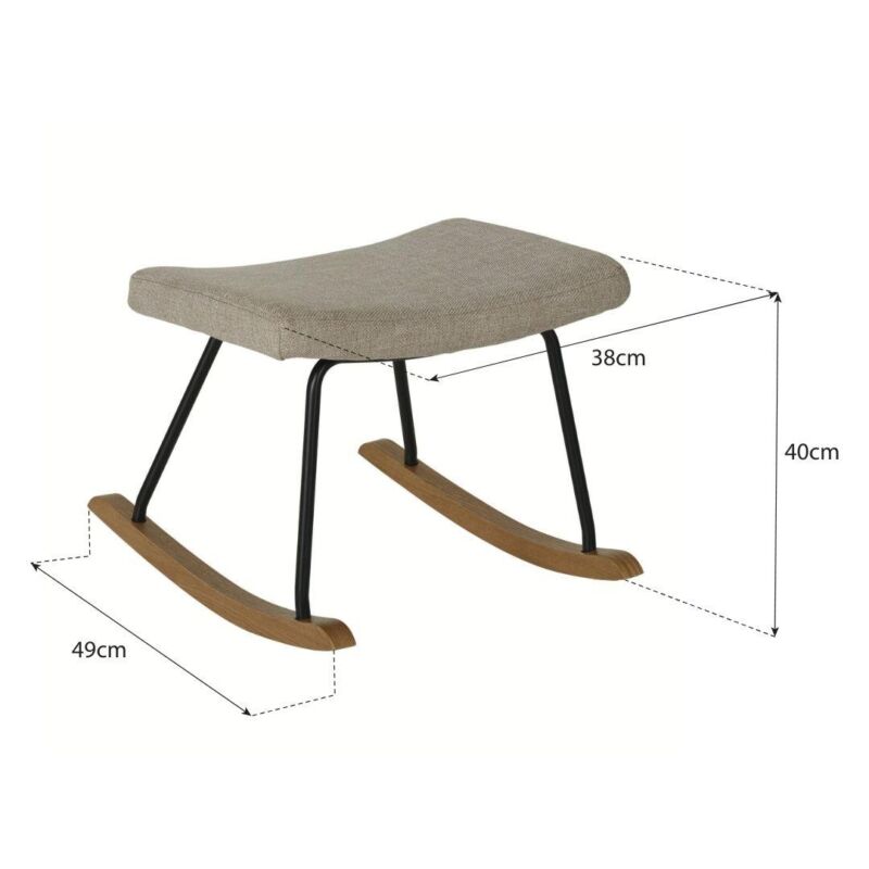 Quax Tabouret Fauteuil à bascule De Luxe Tige