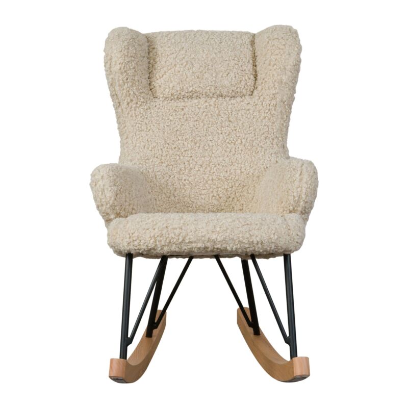 Quax Fauteuil à bascule / d'allaitement De Luxe Mouton