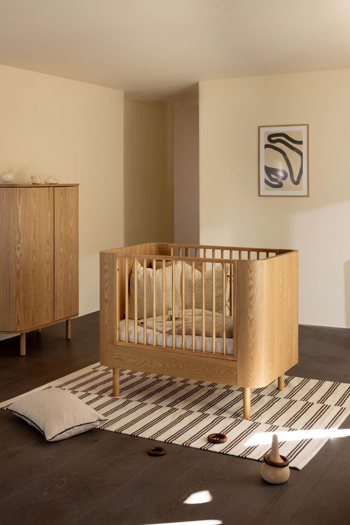 Quax Yume Lit 110 x 70 cm Natural Ash