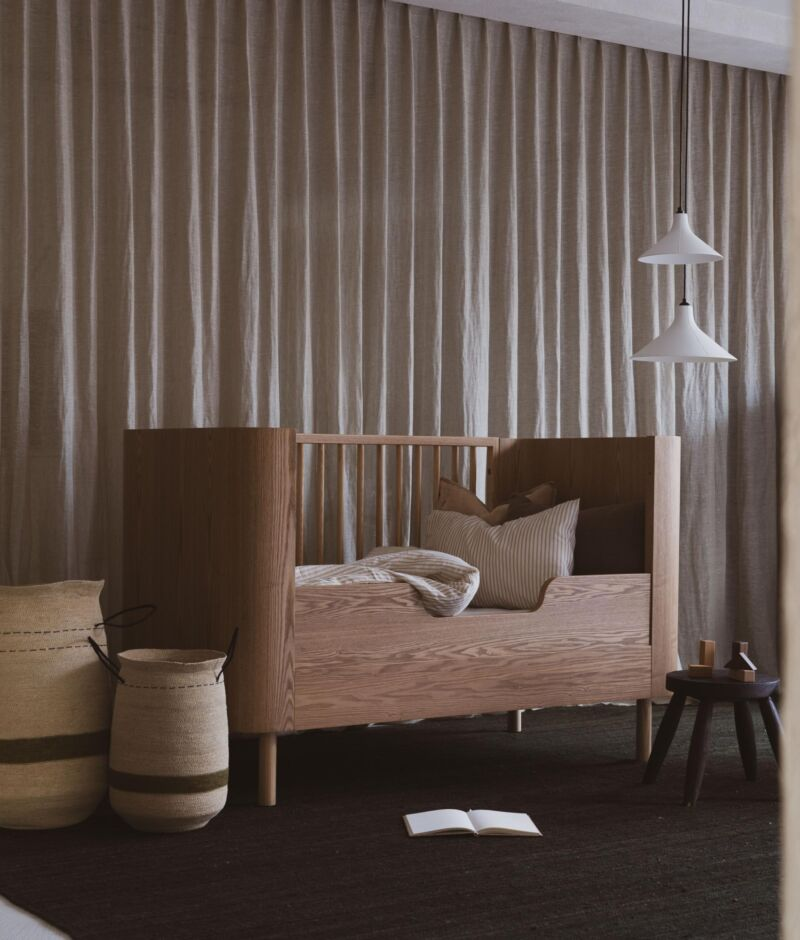 Letto Quax Yume 70 x 140 - Frassino naturale