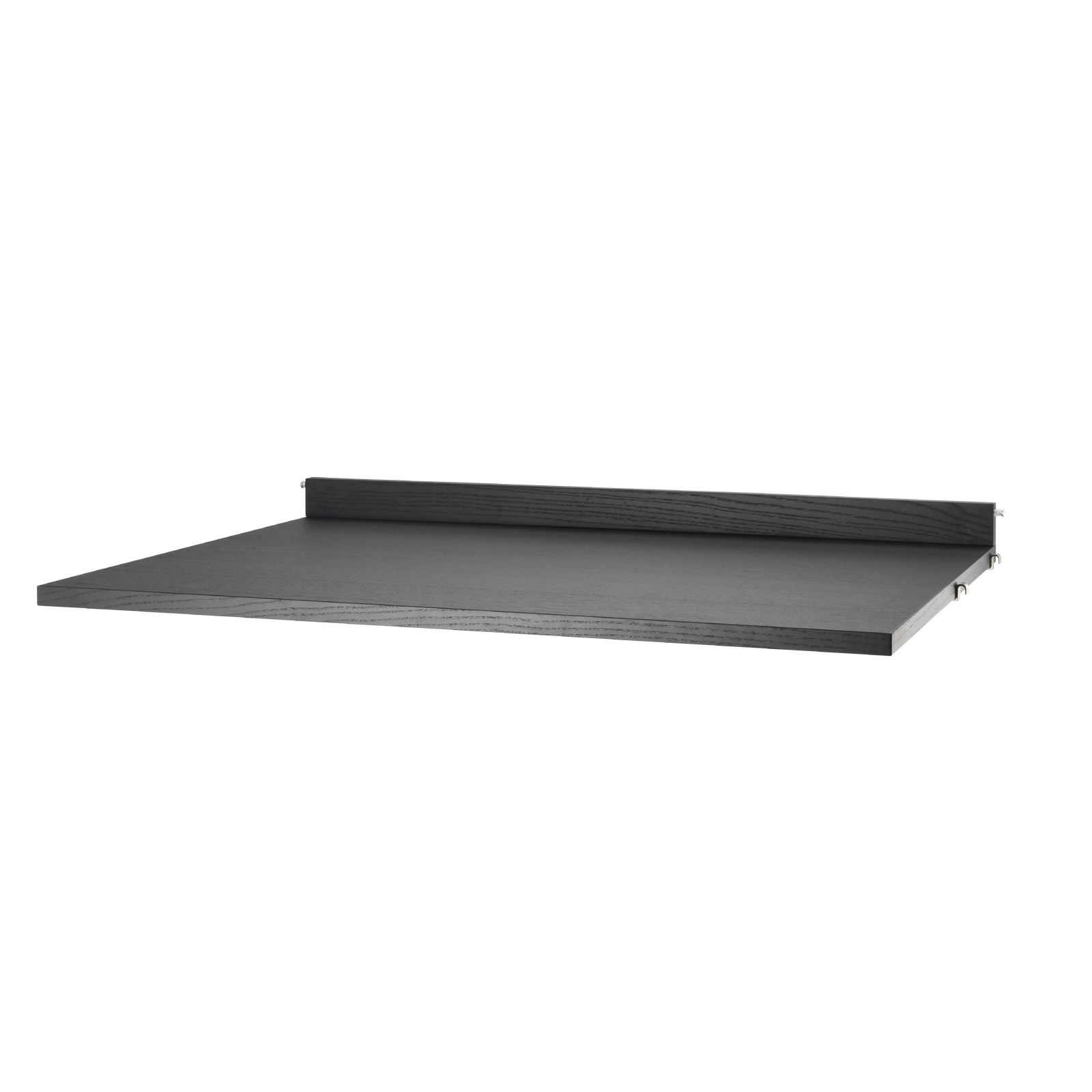 Work Desk w78 x d58 cm Black stained ash