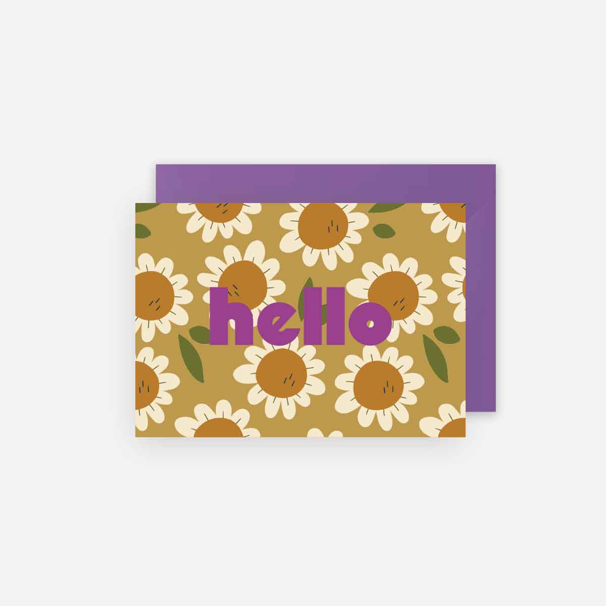 Mariisoré greeting card Hello
