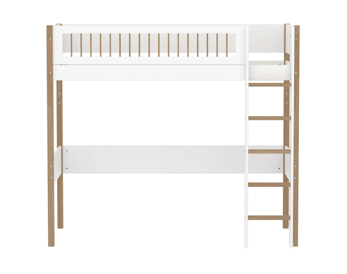 Flexa Nor Hochbett 90 x 200 cm Eiche
