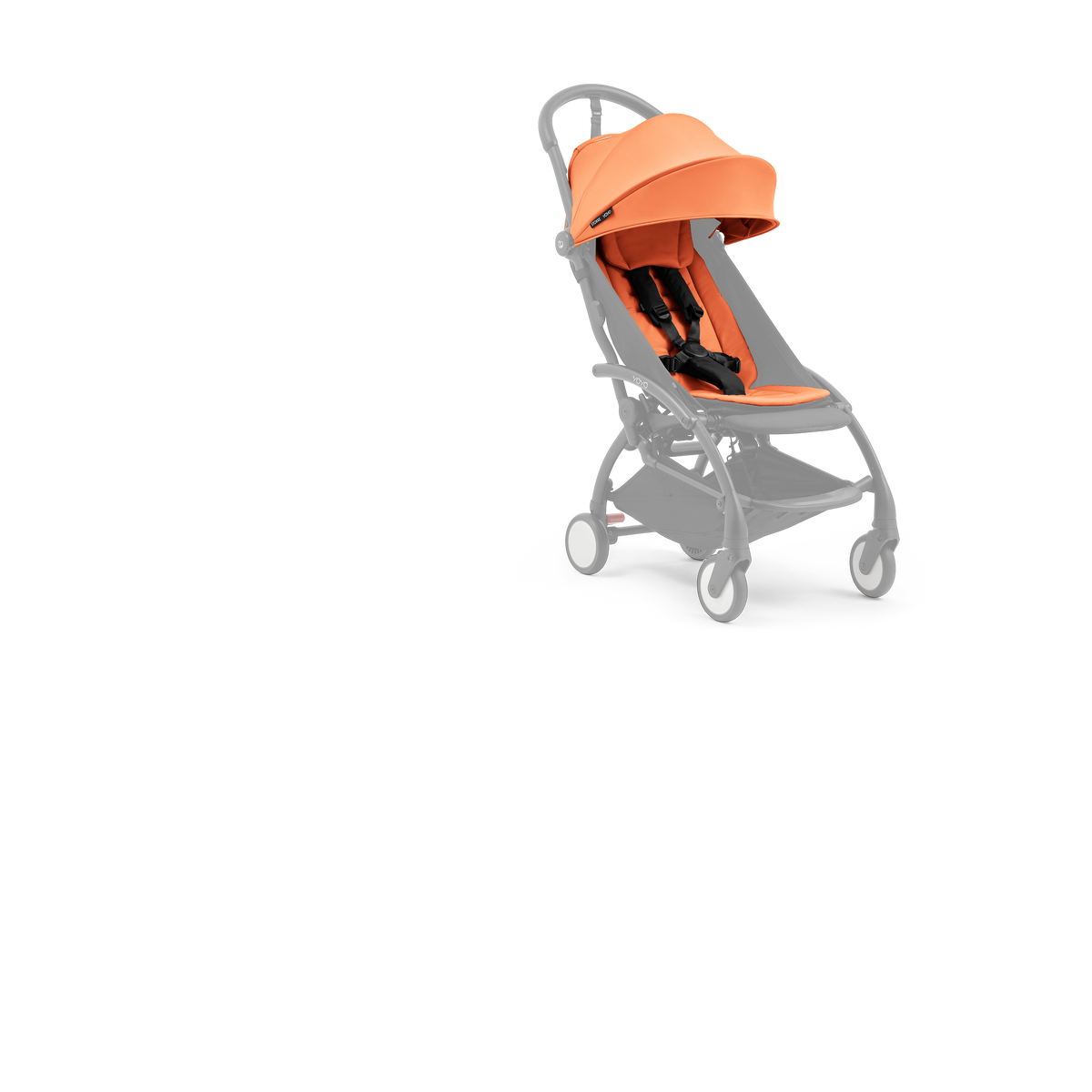 Stokke YOYO⁵ Stroller with Newborn Set in Peach - Image 3