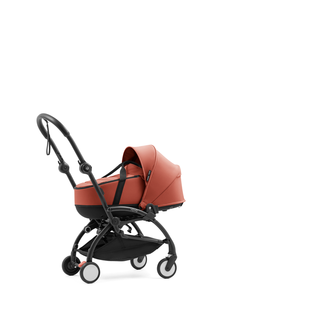Stokke YOYO⁵ Stroller with Carrycot in Berry - Image 3
