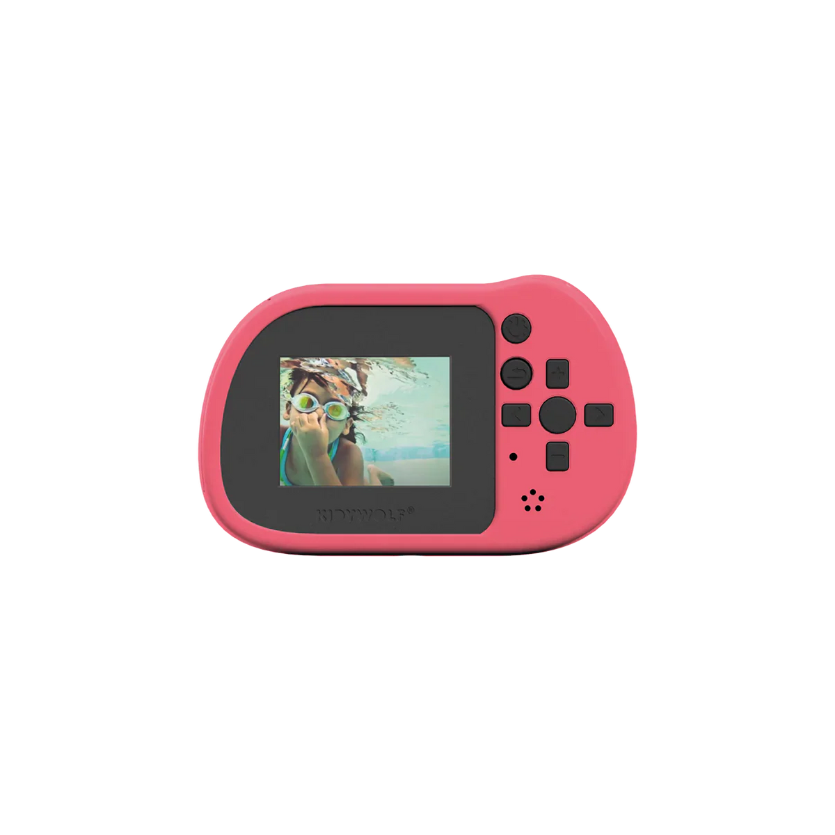 Kidywolf Waterproof Kids Camera Pink