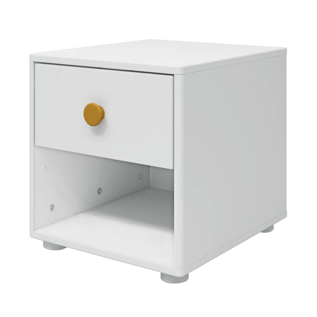 Flexa Roomie Kommode, 1 Schublade Weiss/Mustard