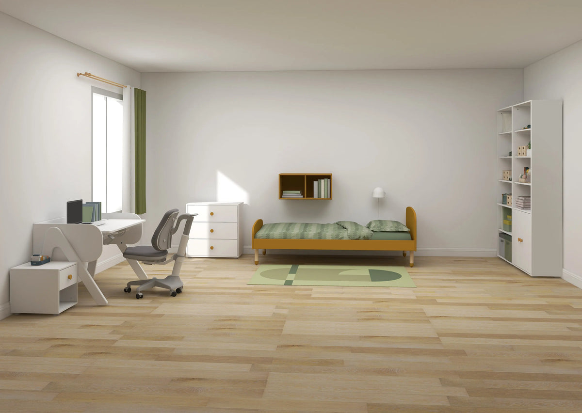 Flexa Roomie Kommode, 1 Schublade Weiss/Mustard