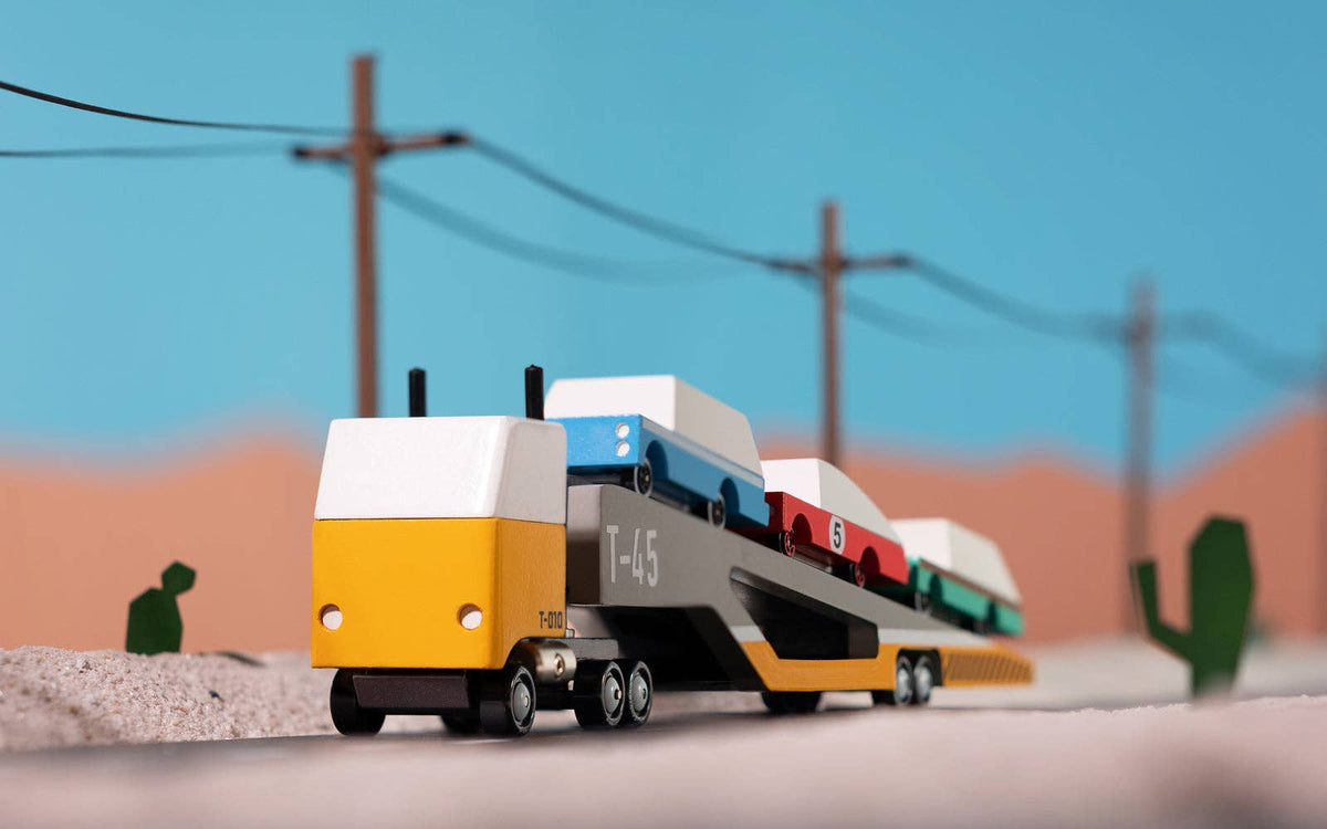 Candylab Toys Magnetischer Autotransporter