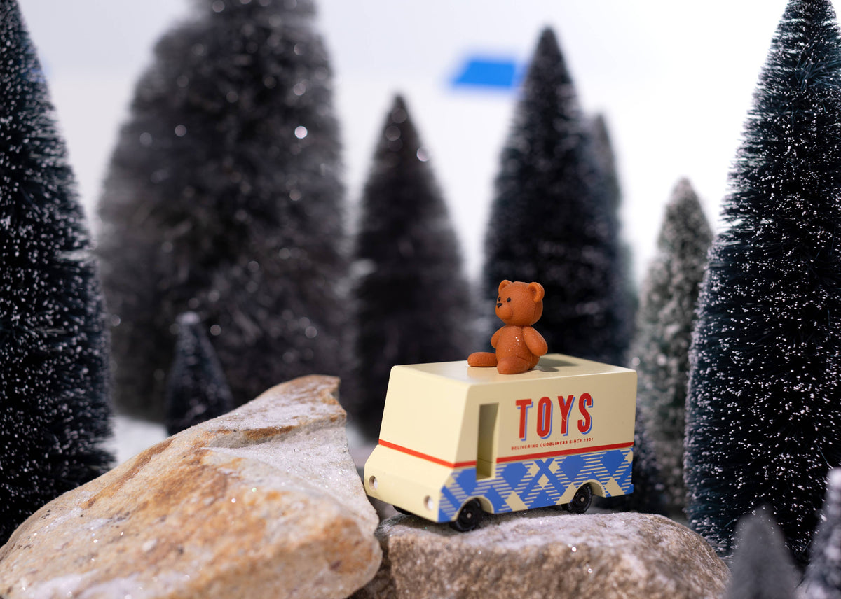 Candylab Toys Teddy Bear Van