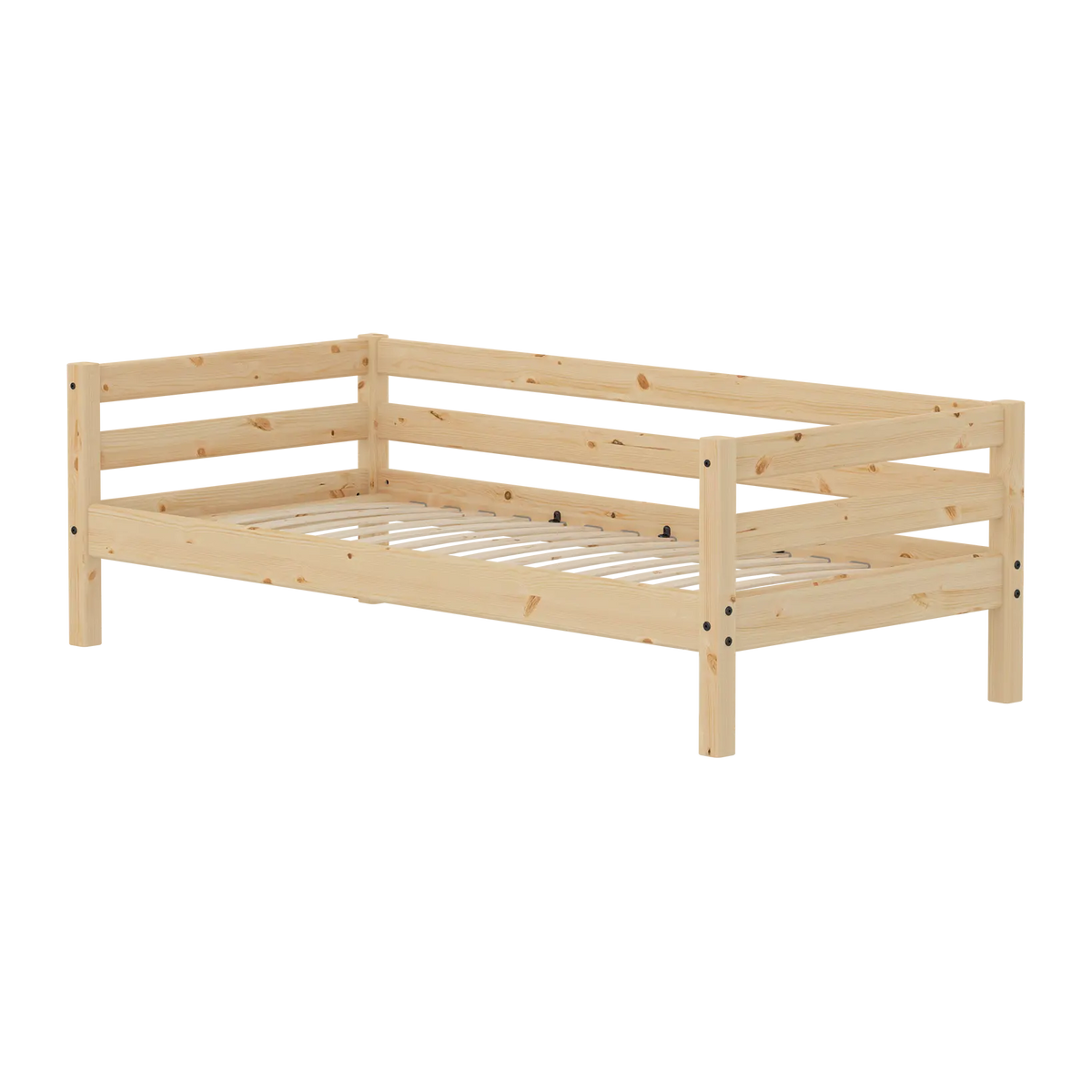 Flexa Raw Einzelbett 90 x 200 cm Natur