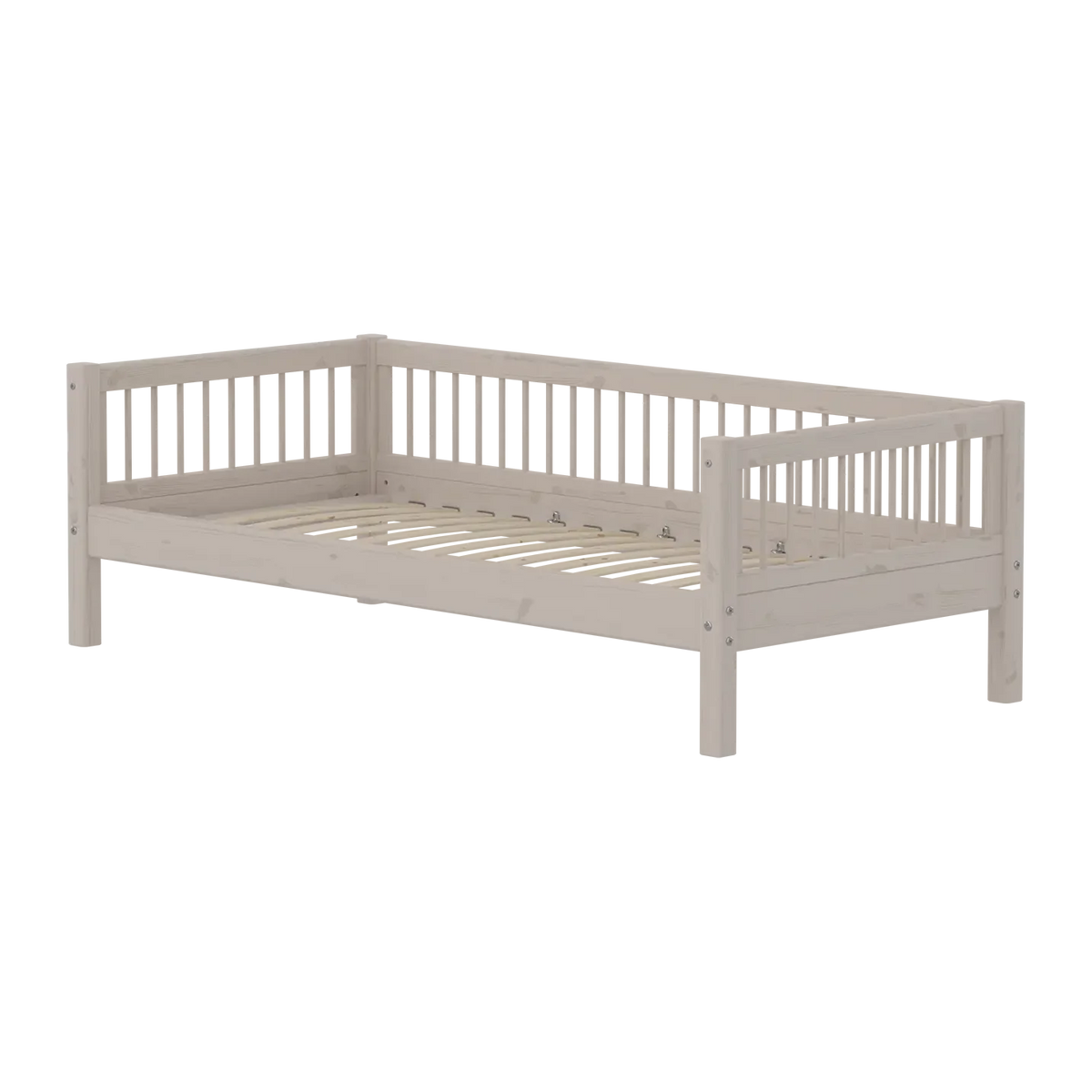 Flexa Classic Einzelbett 90 x 200 cm Grey washed