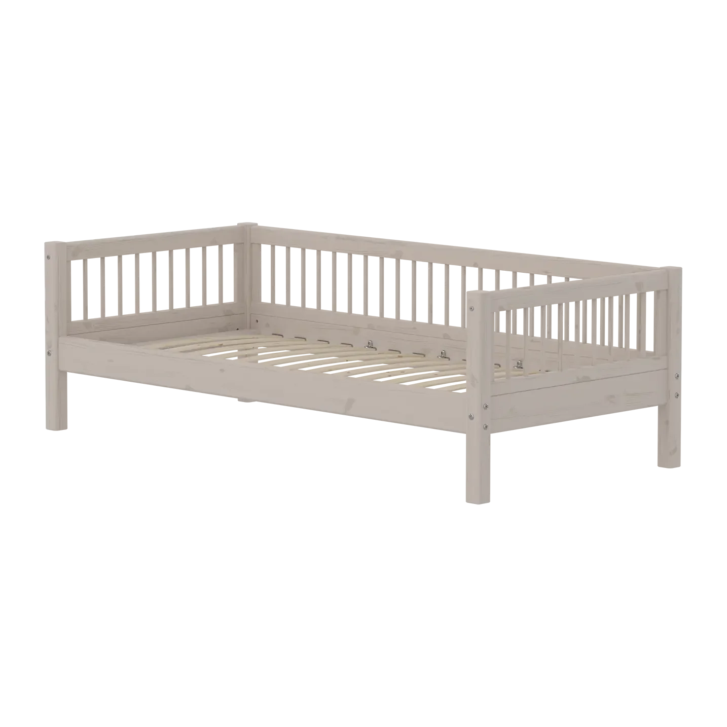 Flexa Classic Einzelbett 90 x 200 cm Grey washed