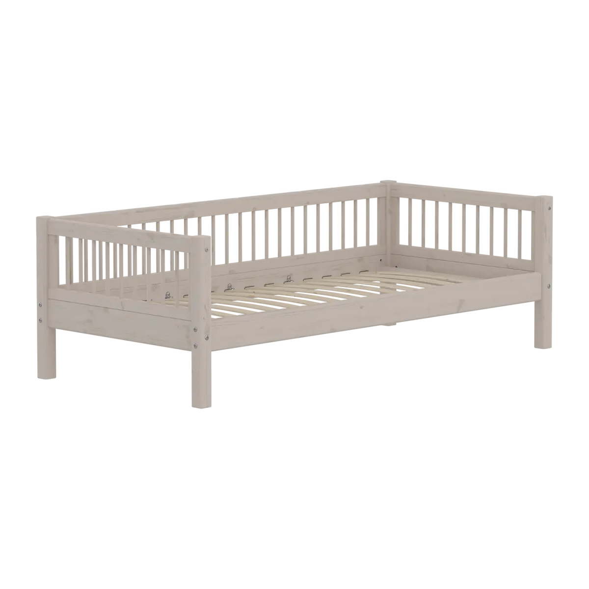 Flexa Classic Einzelbett 90 x 200 cm Grey washed