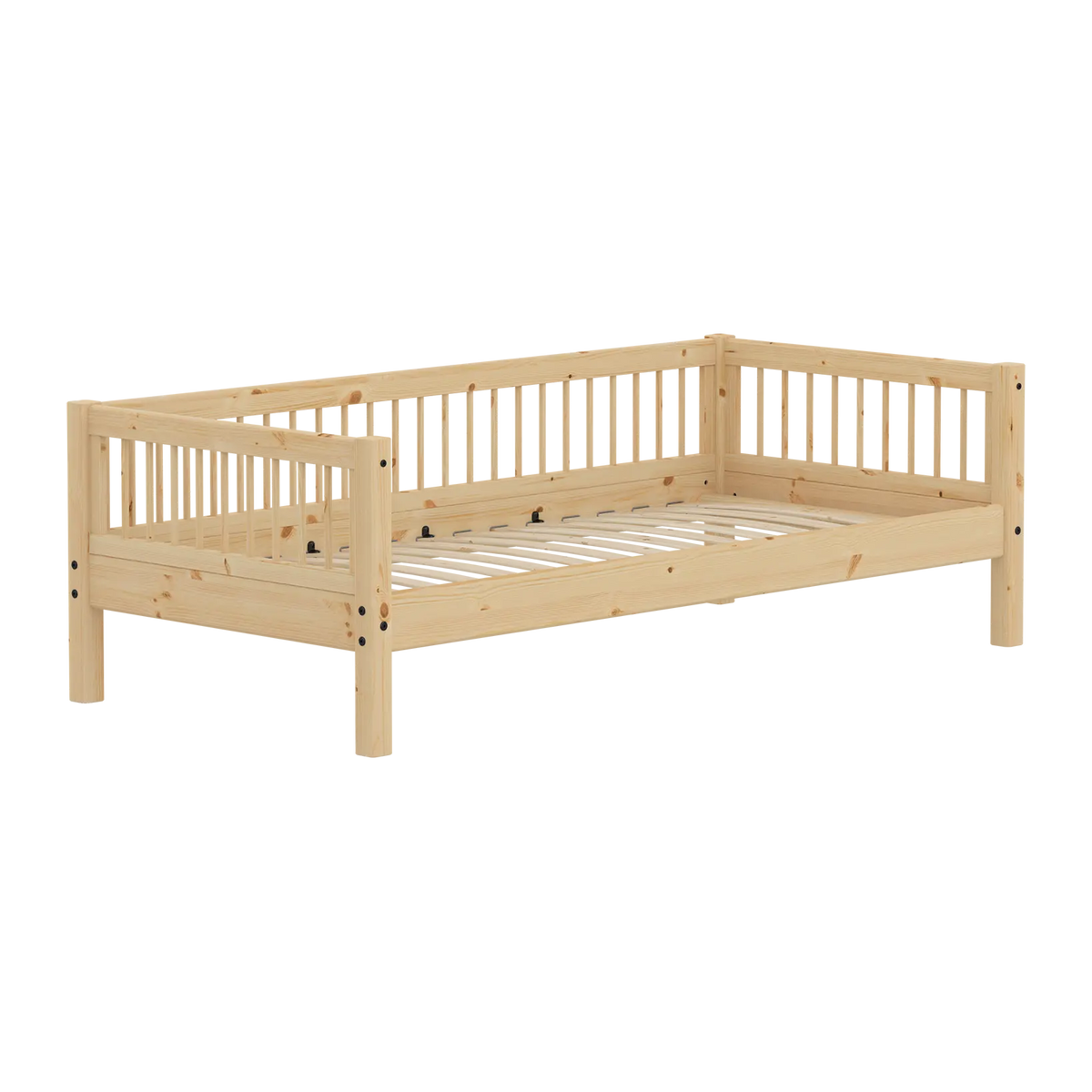 Flexa Raw Einzelbett 90 x 200 cm Natur