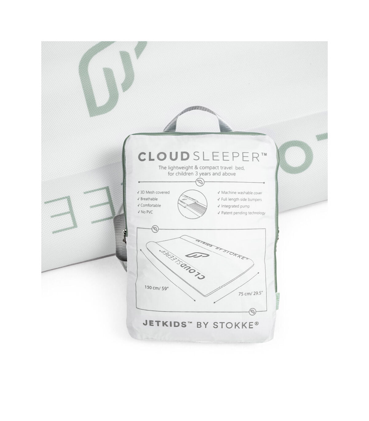 Stokke CloudSleeper™ - aufblasbares Bett für Kinder