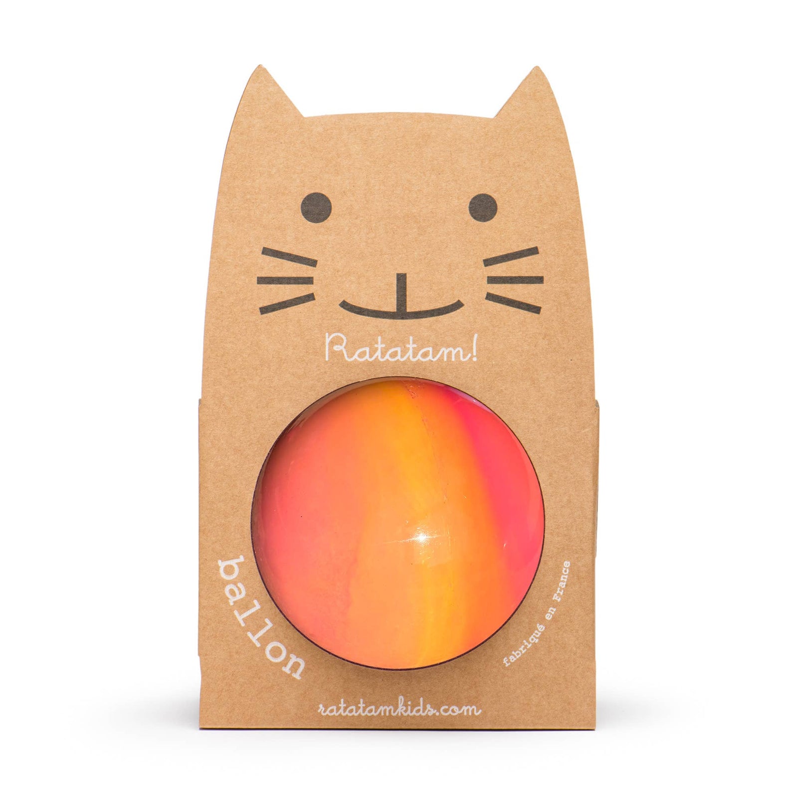 Pink- Orange ball, 15cm